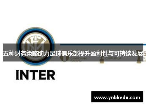 五种财务策略助力足球俱乐部提升盈利性与可持续发展
